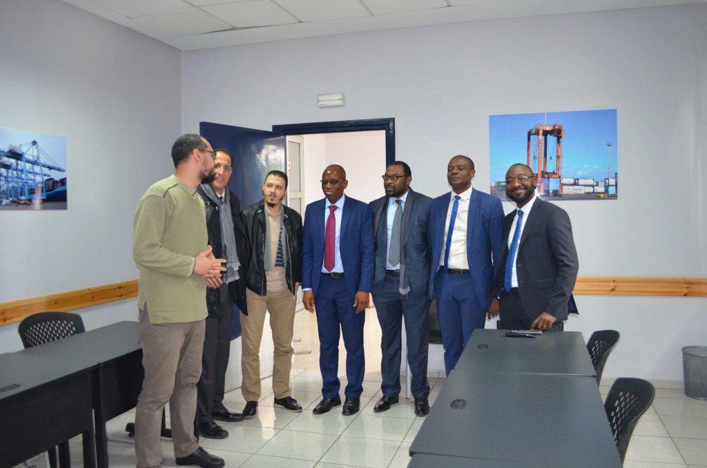 Visite d’une délégation de la Faculté de Génie Industriel (FGI) de l’Université de Douala Cameroune à l’Institut de Formation Portuaire - Le 4 février 2020